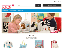 Tablet Screenshot of nici-shop.ch